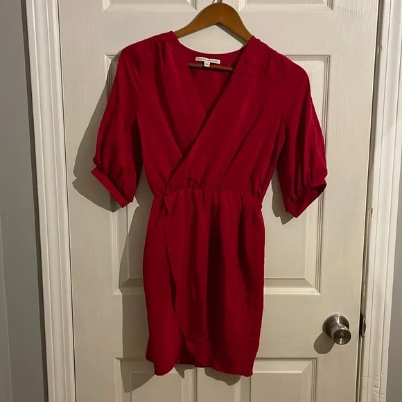 amanda uprichard red mini dress Amanda Uprichard Ace Dress in Red  Poppy's of Atlanta